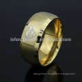 Wholesale stainless steel gold rings for women,superman rings for sale